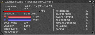 Signature for player Czarnoksieznik