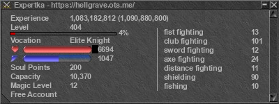 Signature for player Expertka