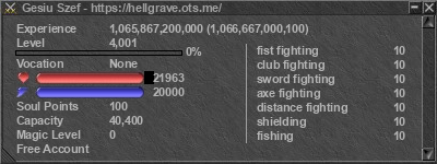 Signature for player Gesiu Szef