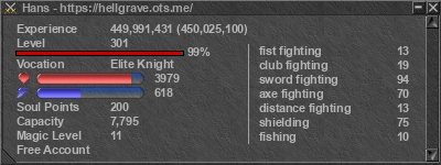 Signature for player Hans