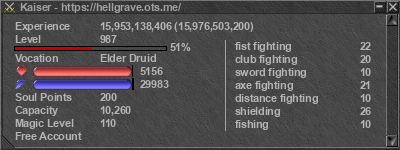 Signature for player Kaiser