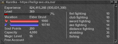 Signature for player Karetka