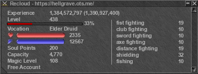 Signature for player Recloud