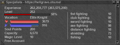 Signature for player Specjalista