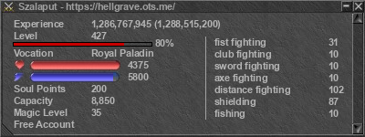 Signature for player Szalaput