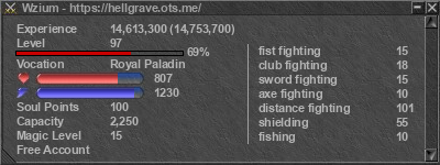 Signature for player Wzium