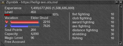 Signature for player Ziymbik