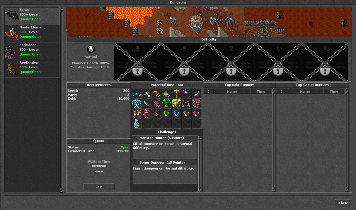 Dungeon system showcase